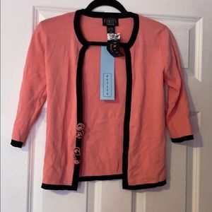 NWT Petite Coral Cardigan